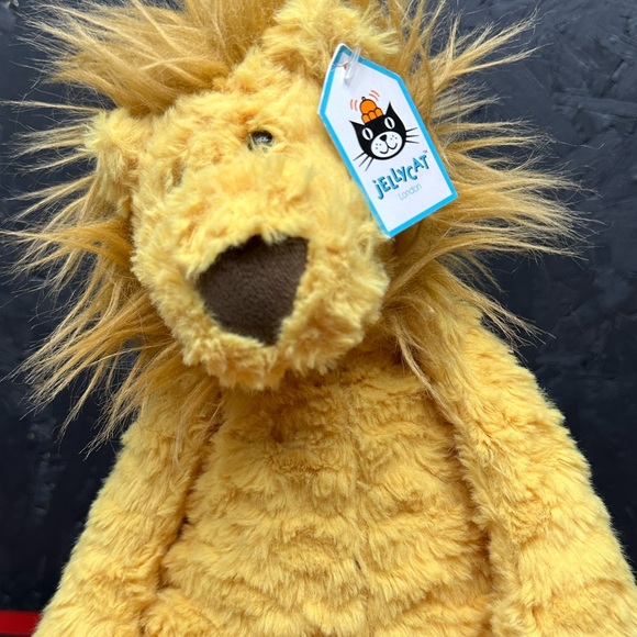 Retired Jellycat Leonardo Lion 15” NEW WITH TAGS - Picture 6 of 11